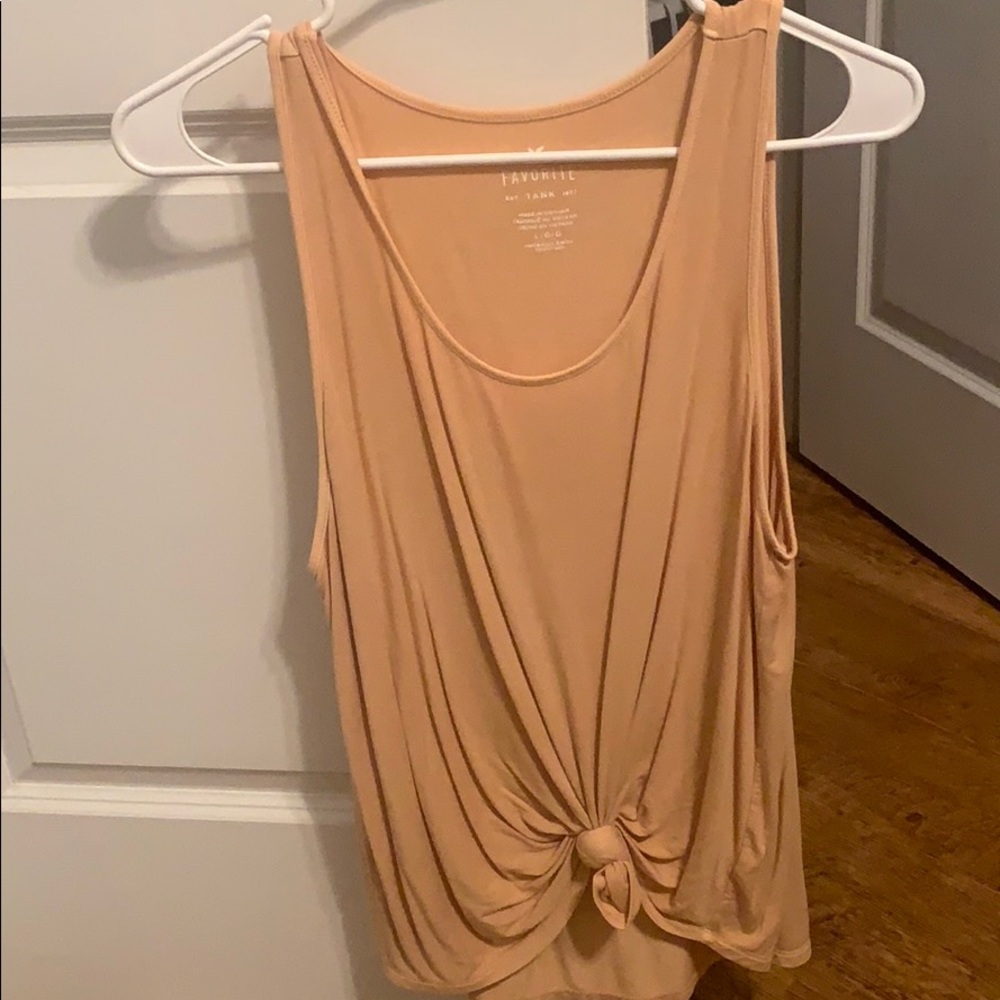 American Eagle yellow tank top